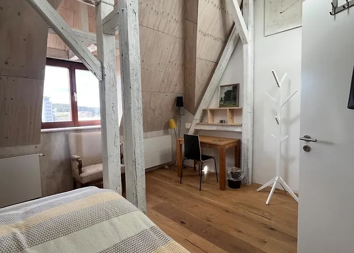 Wohnen Auf 130 Qm über Den Dächern Mitten In * Γκέρα