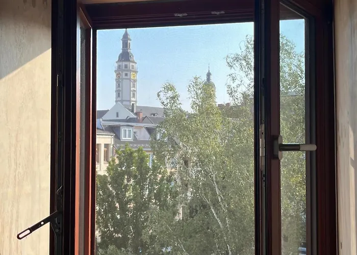 Διαμέρισμα Wohnen Auf 130 Qm über Den Dächern Mitten In Γκέρα