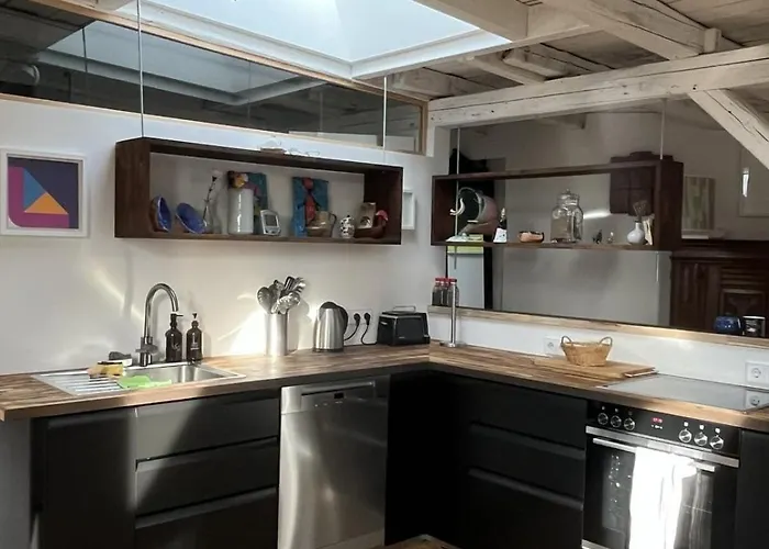 Διαμέρισμα Wohnen Auf 130 Qm über Den Dächern Mitten In *